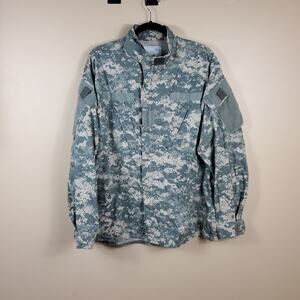 Army Combat Coat in Green Digital Camo Size L